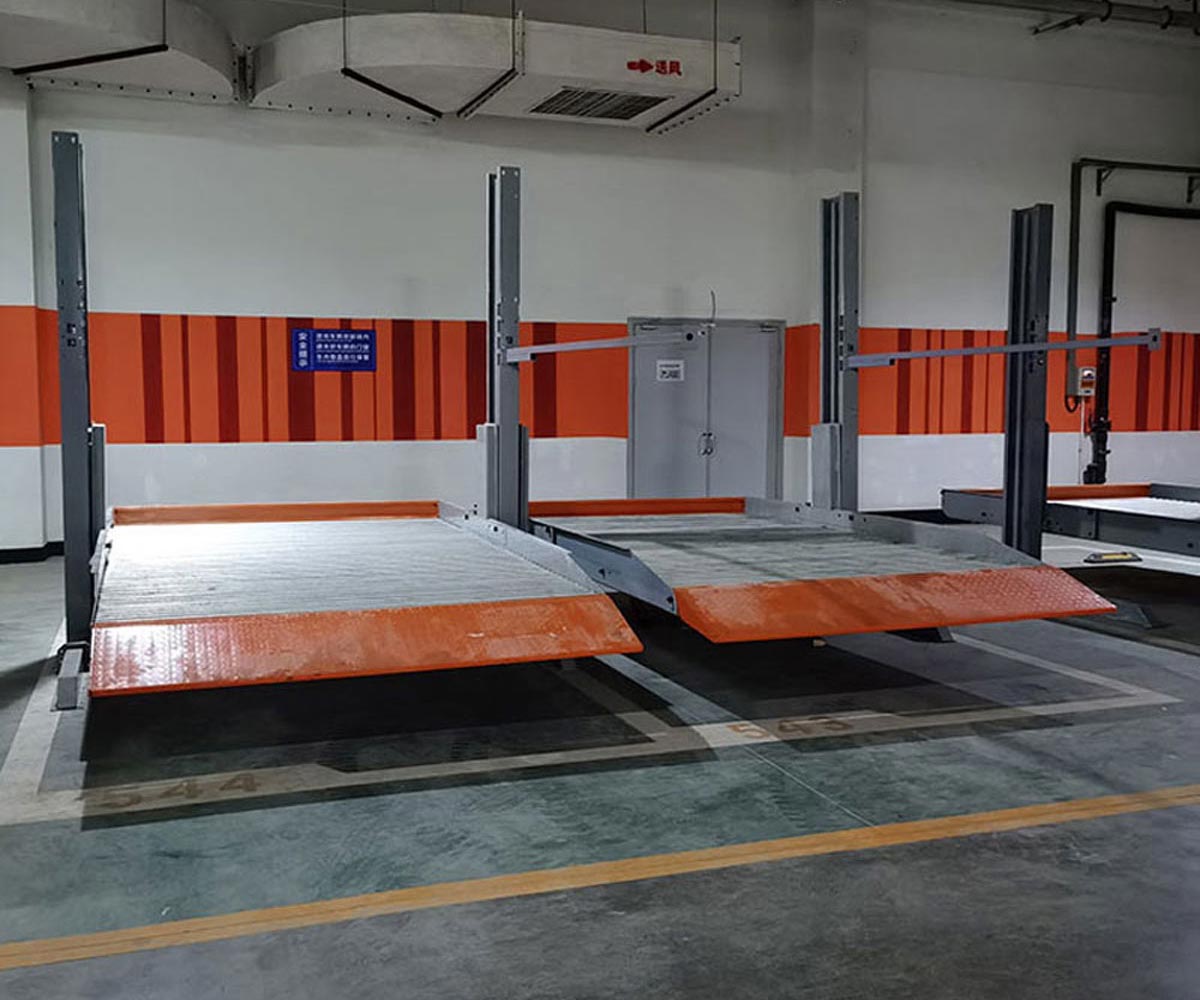 永善兩層簡易式立體停車場短租