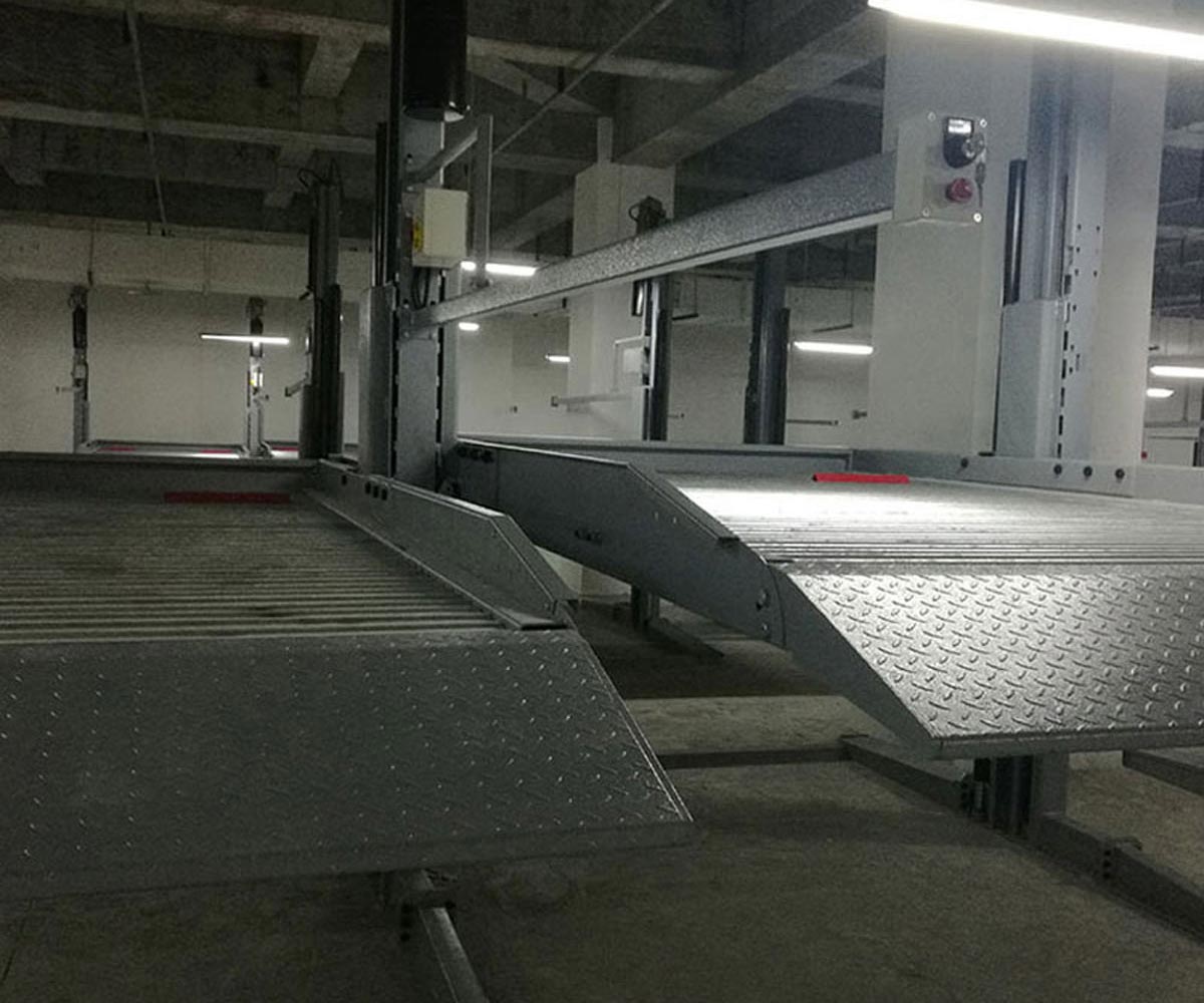 永德升降平移式機(jī)械式立體停車設(shè)備拆除