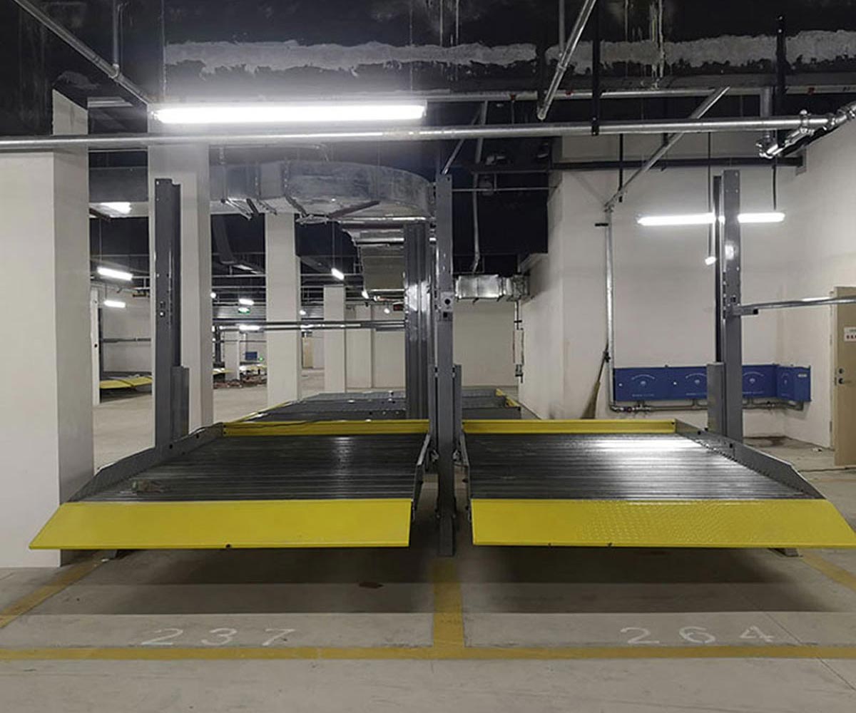 祥云雙層簡易式機械式立體停車設備租賃