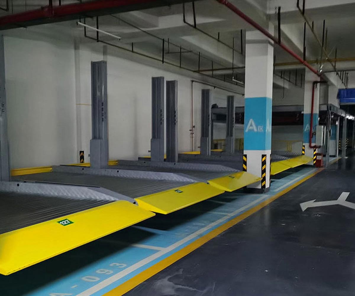瀘水雙層PSH型立體停車場(chǎng)回收