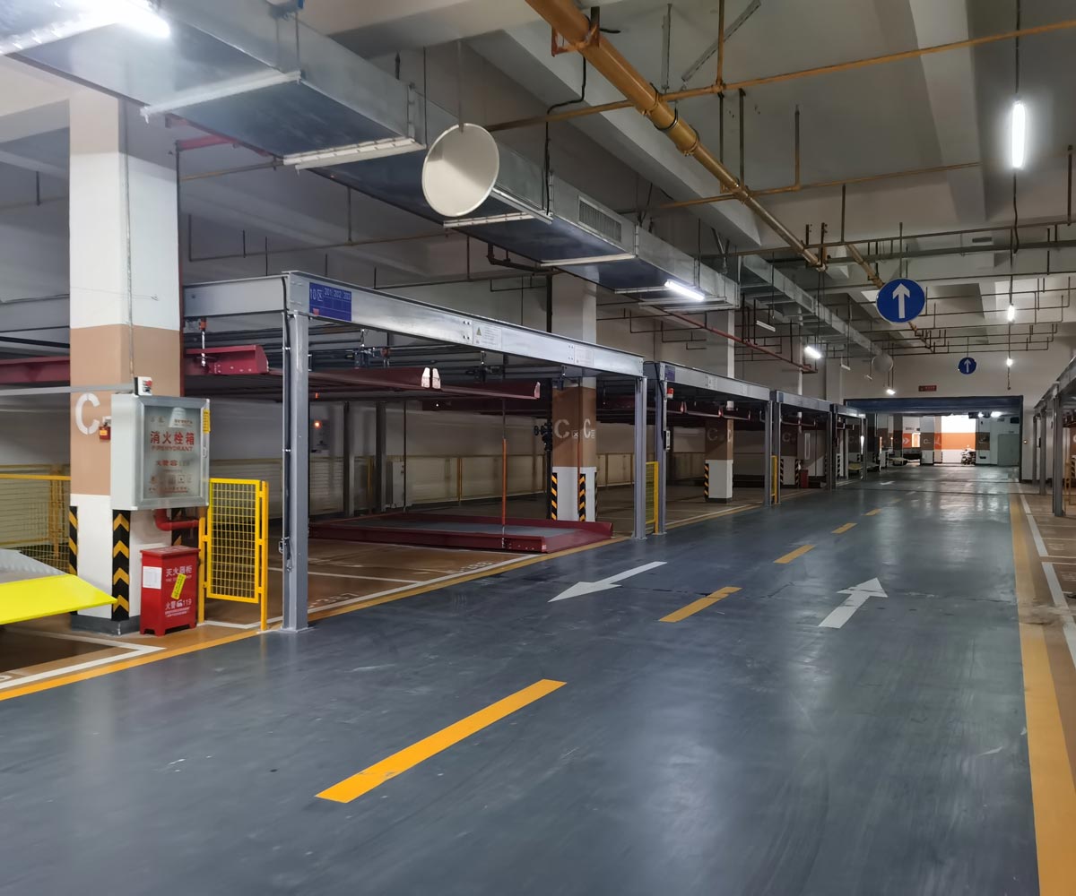 永善家用俯仰立體車庫設(shè)備