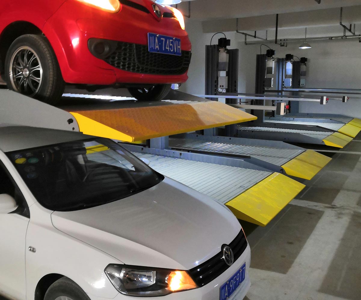 兩柱立體車(chē)庫(kù)迷你型停車(chē)寶
