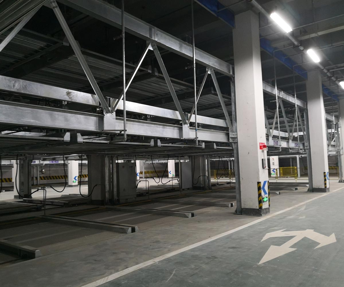 墨江兩層PSH型機械式停車設備